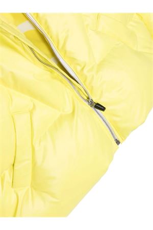 Yellow hooded puffer jacket KHRISJOY KIDS | KT2P17N0198201